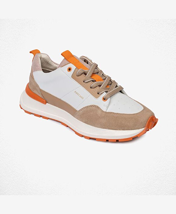 GreyderLab Kadın Kum Sneaker Ayakkabı