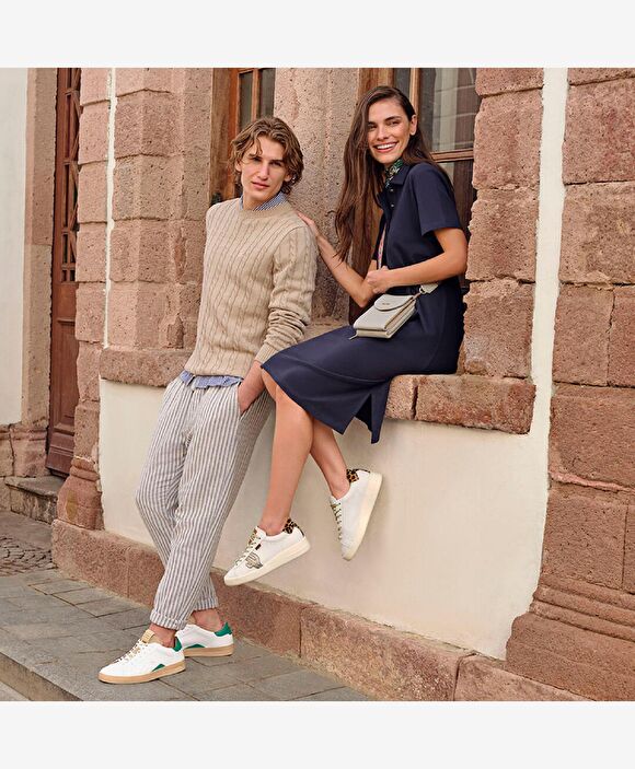 GreyderLab Kadın Altın Sneaker Ayakkabı