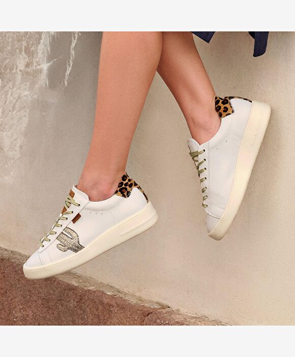 GreyderLab Kadın Altın Sneaker Ayakkabı