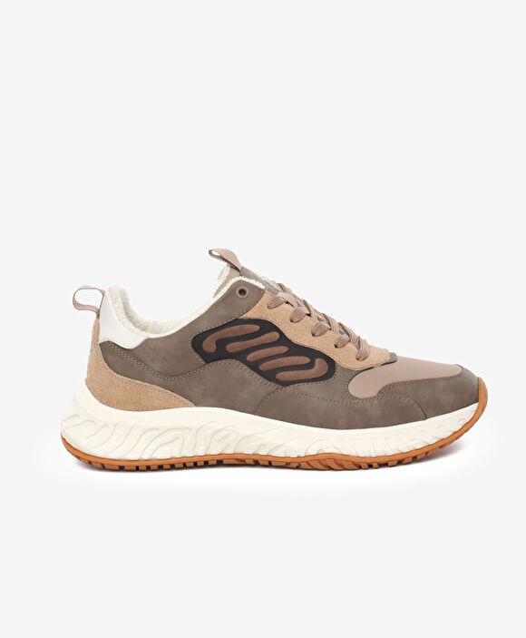 Greyder LAB Erkek Taba Hakiki Deri Spor Ayakkabı