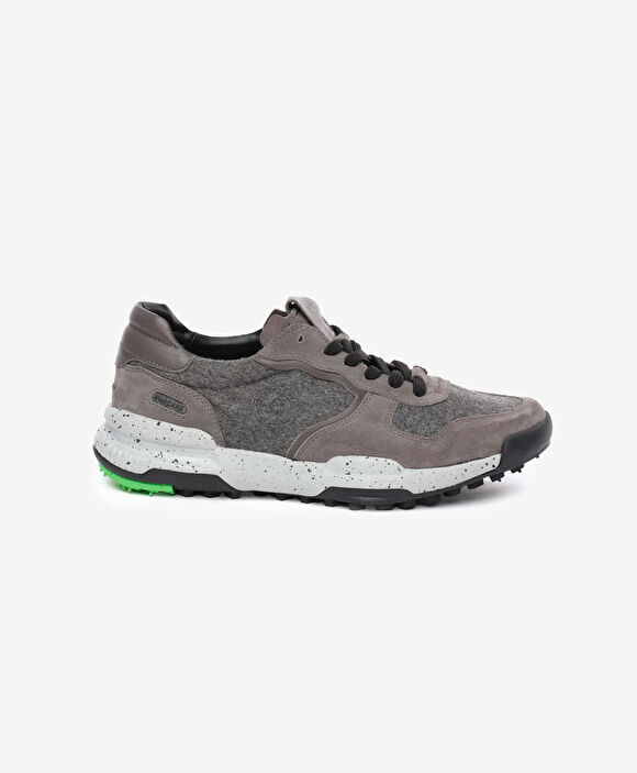 Erkek Gri Hakiki Deri Spor Ayakkabı