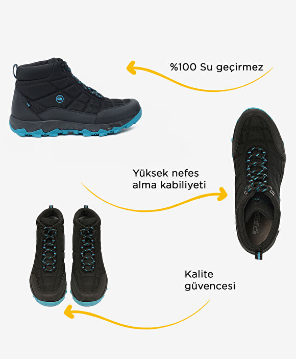 Erkek Lacivert Su Geçirmez Outdoor Bot