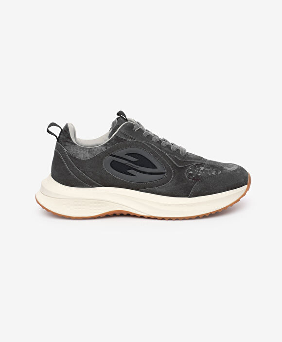 Erkek Siyah Hakiki Deri Spor Ayakkabı