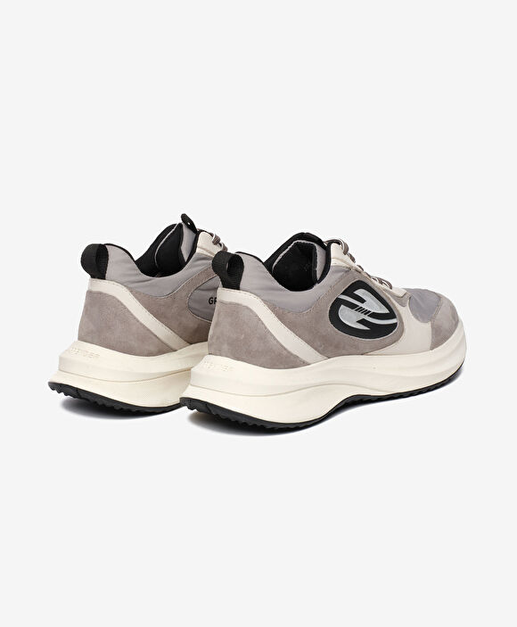 Erkek Gri Hakiki Deri Spor Ayakkabı