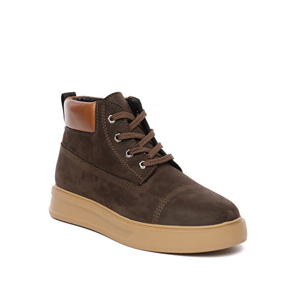 Erkek Duman Hakiki Deri Bot