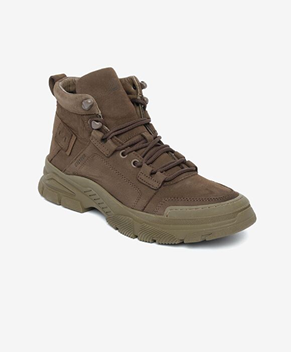 Erkek Duman Hakiki Deri Bot