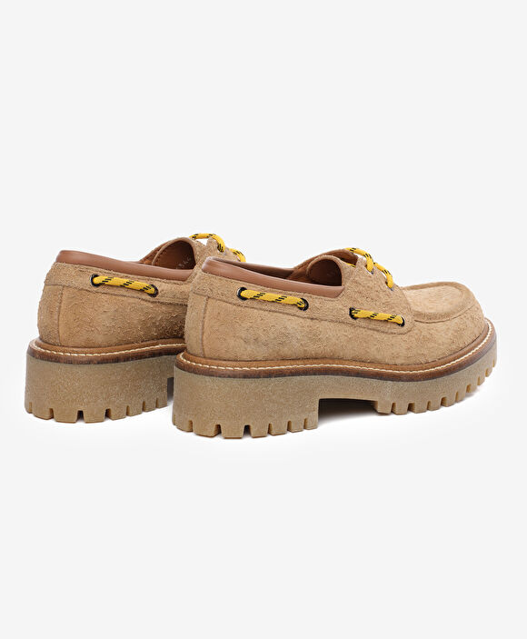 Kadın Bej Hakiki Deri Loafer Ayakkabı