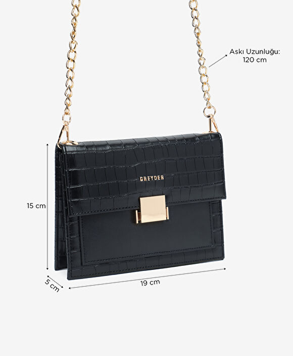 Kadın Siyah Çapraz Çanta