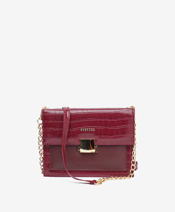 Kadın Bordo Çapraz Çanta