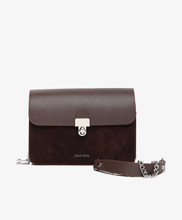 Kadın Kahverengi Hakiki Deri Çapraz Çanta