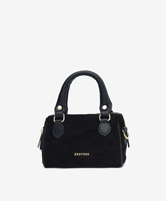 Kadın Siyah Hakiki Deri Çapraz Çanta