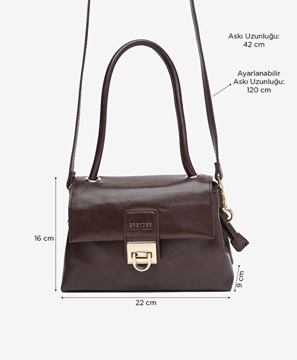 Kadın Kahverengi Çapraz Çanta