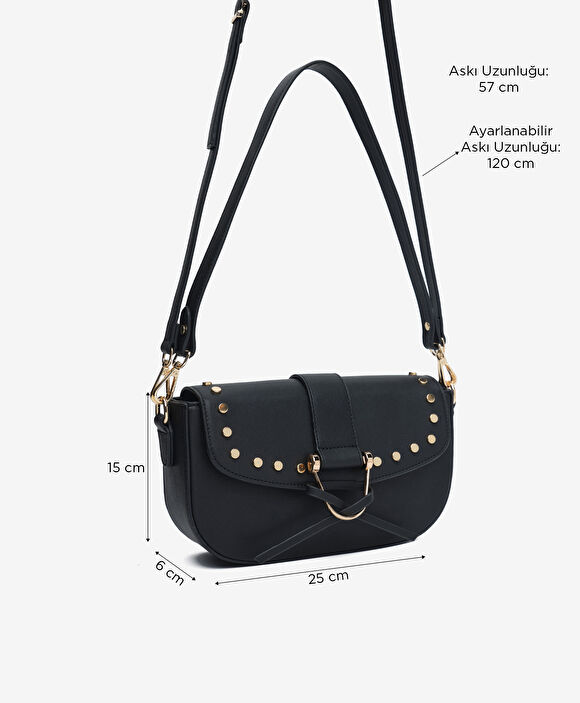 Kadın Siyah Çapraz Çanta