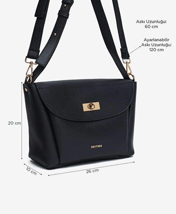 Kadın Siyah Omuz Çantası