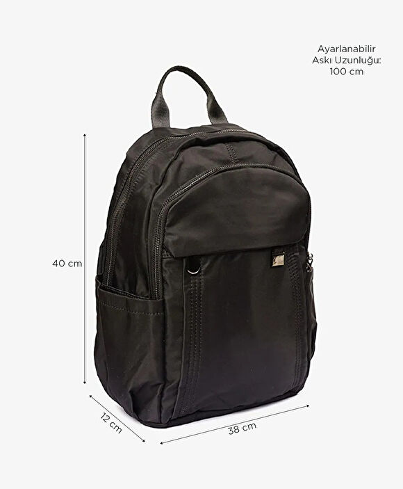 Kadın Siyah Sırt Çantası