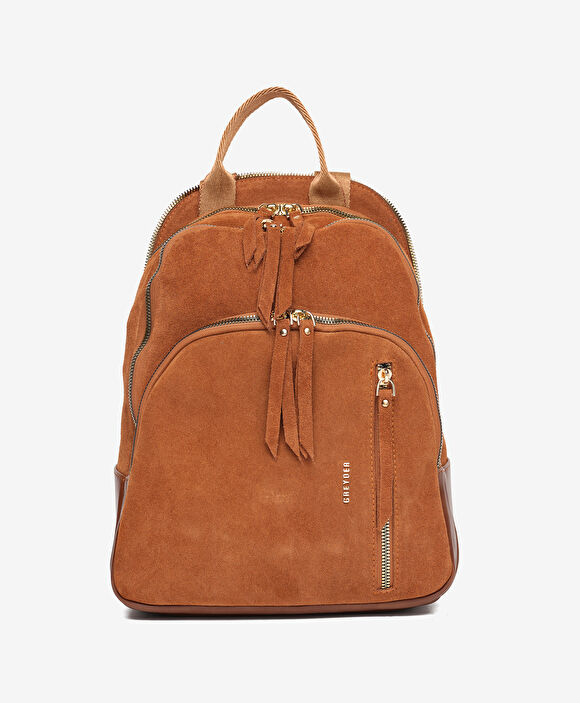 Kadın Taba Hakiki Deri Sırt Çantası