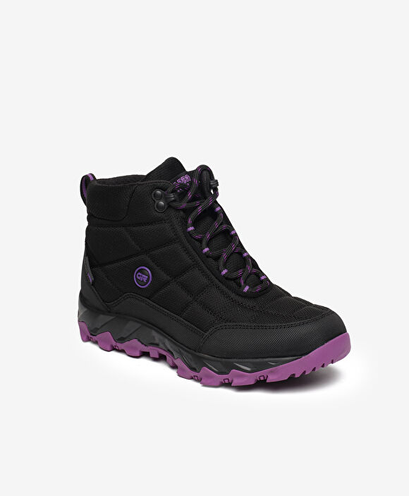 Kadın Siyah Mor Su Geçirmez Outdoor Bot