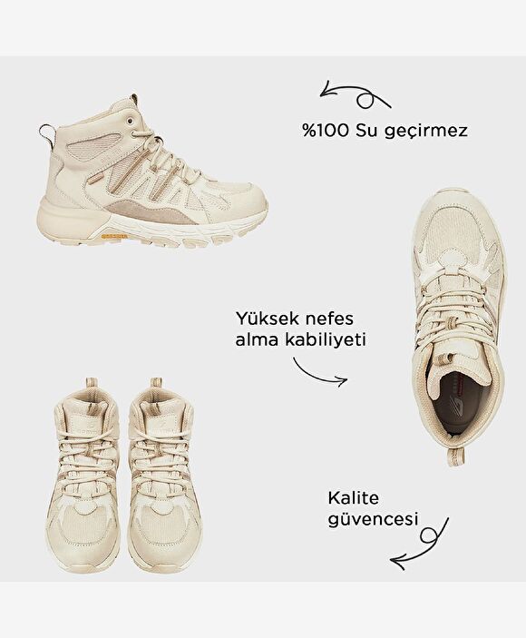 Kadın Kirli Beyaz Su Geçirmez Outdoor Bot