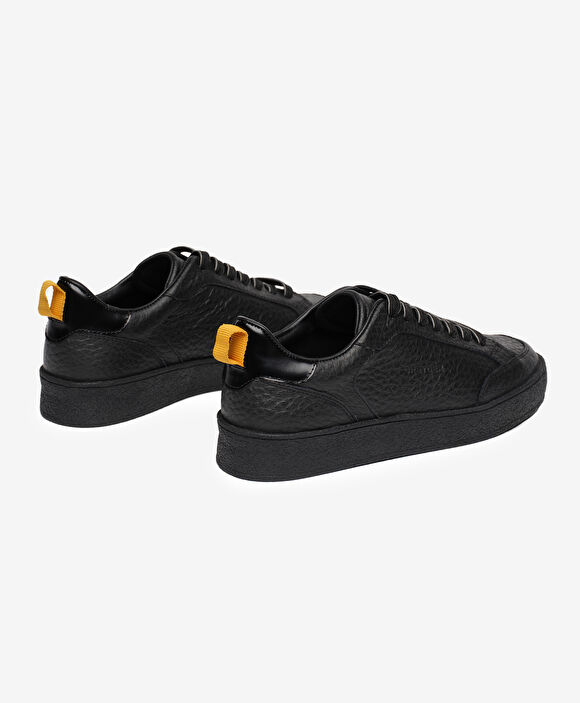Kadın Siyah Hakiki Deri Sneaker Ayakkabı