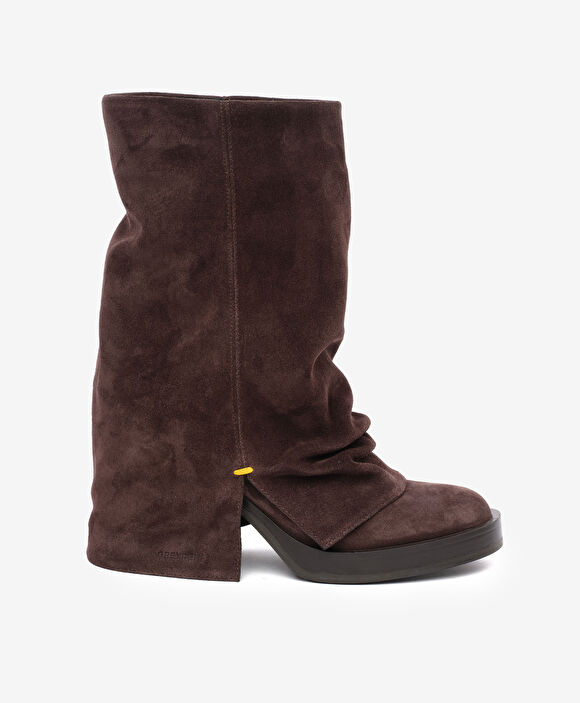 Kadın Kahverengi Hakiki Deri Bot