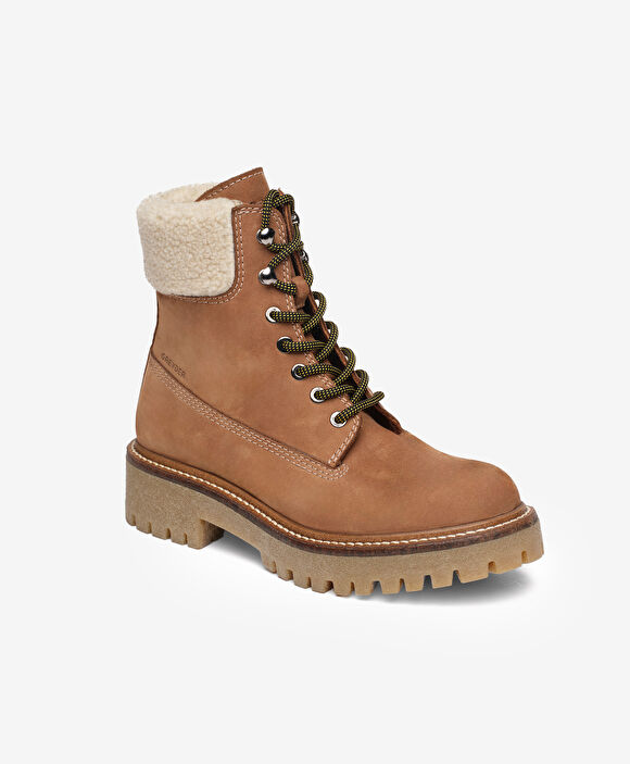 Kadın Taba Hakiki Deri Military Bot