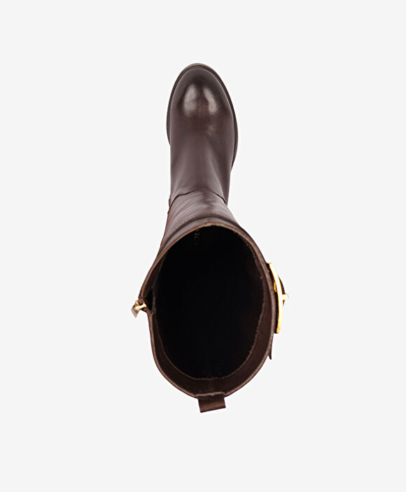 Kadın Kahverengi Hakiki Deri Çizme