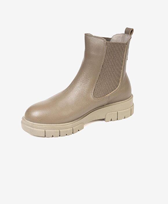 Kadın Vizon Hakiki Deri Chealse Bot