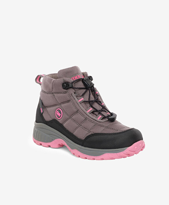 Kız Çocuk Gri Su Geçirmez Outdoor Bot