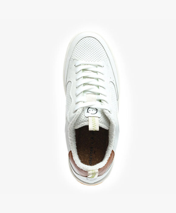 GreyderLab Erkek Kırık Beyaz Sneaker Ayakkabı