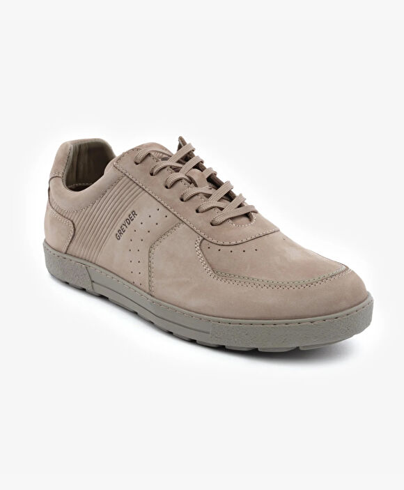 Erkek Vizon Hakiki Deri Comfort Ayakkabı