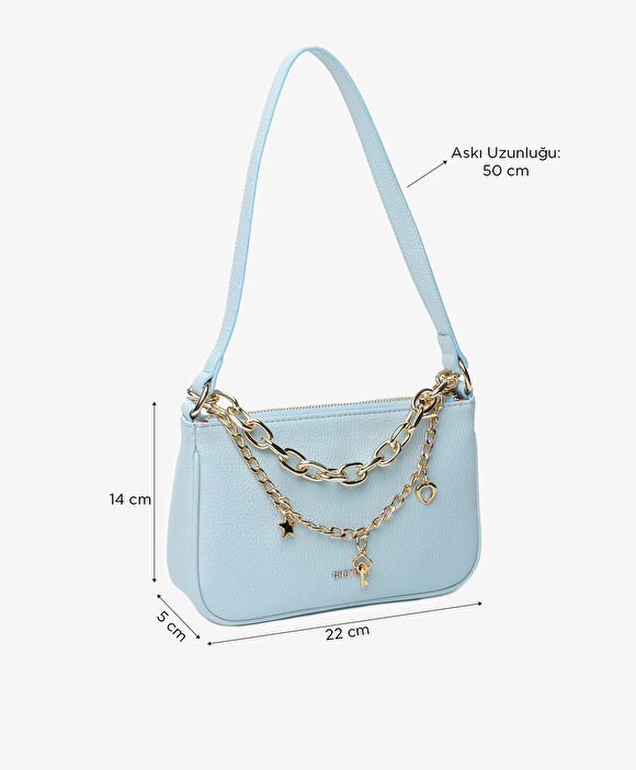 Kadın Mavi Omuz Çantası