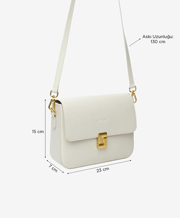 Kadın Ekru Omuz Çantası