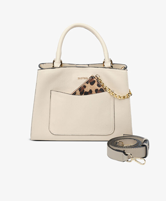 Kadın Krem Kol Çantası