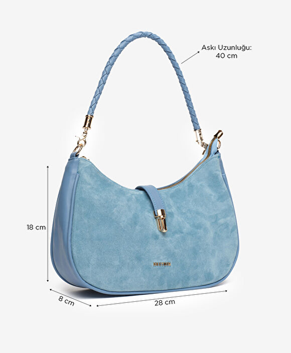 Kadın Mavi Omuz Çantası