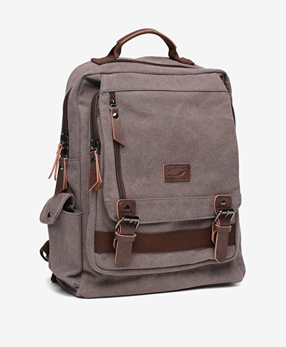 Erkek Gri Sırt Çantası