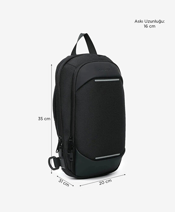 Erkek Siyah Çapraz Çanta