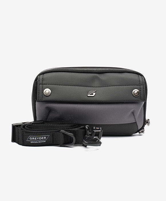 Erkek Gri Çapraz Çanta