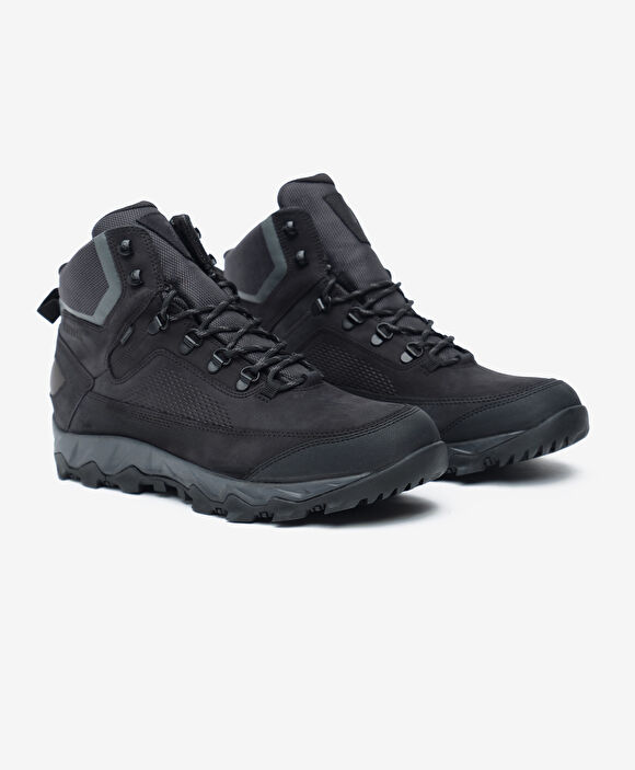 Erkek Siyah Hakiki Deri Su Geçirmez Outdoor Bot