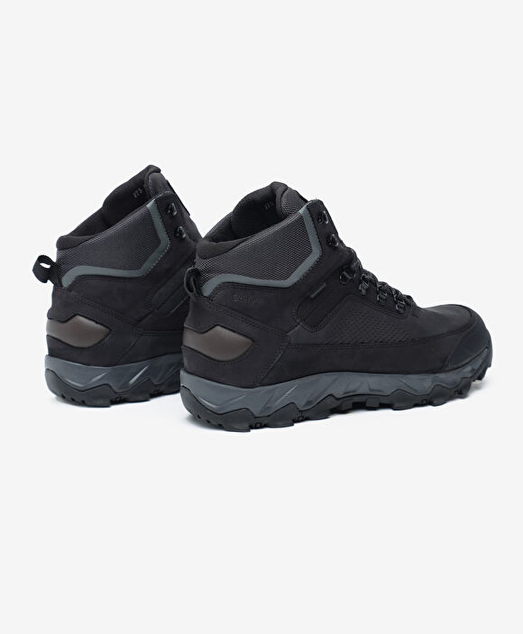 Erkek Siyah Hakiki Deri Su Geçirmez Outdoor Bot