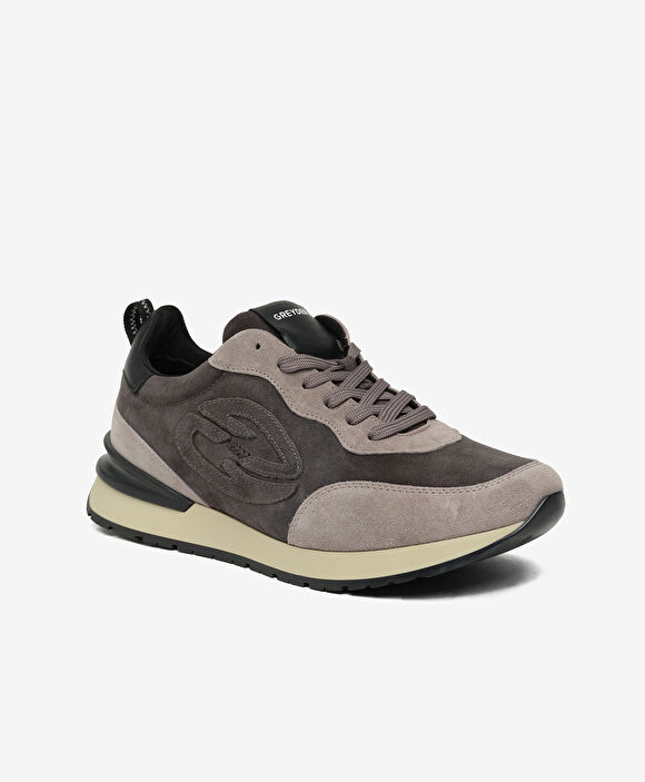 Erkek Gri Hakiki Deri Spor Ayakkabı