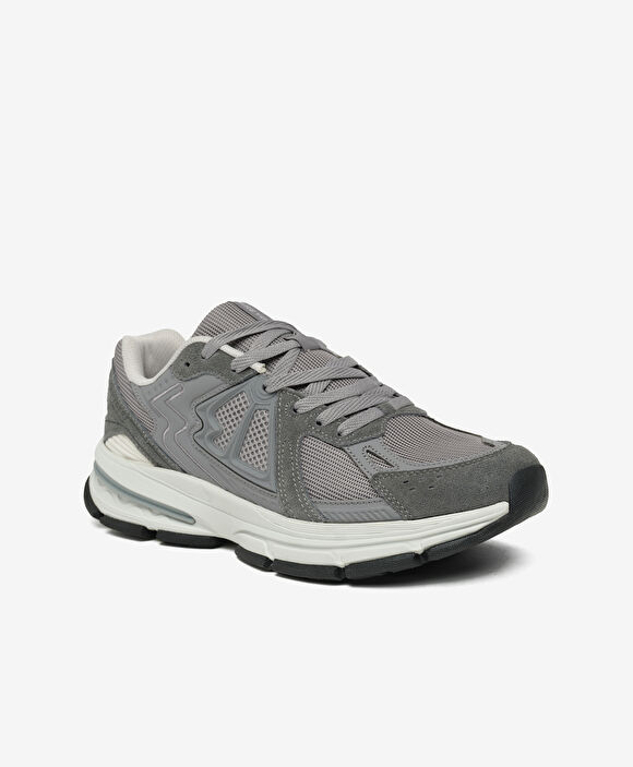 Erkek Gri Hakiki Deri Spor Ayakkabı