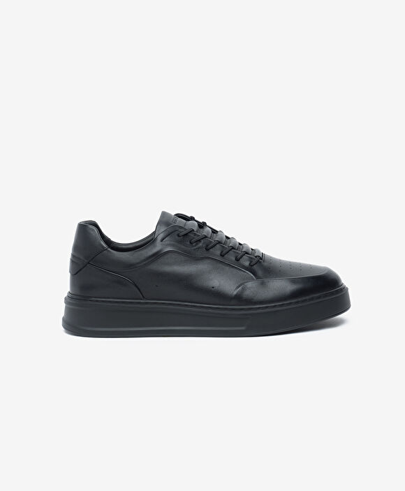 Erkek Siyah Hakiki Deri Ayakkabı