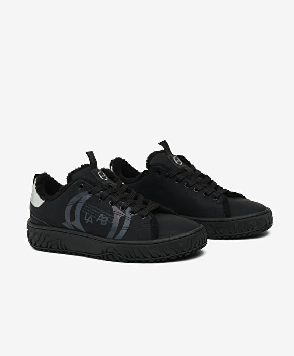 Greyder LAB Kadın Siyah Hakiki Deri Sneaker Ayakkabı