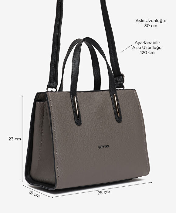 Kadın Antrasit Kol Çantası