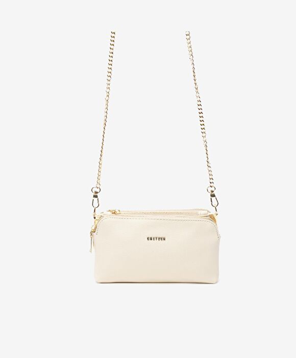 Kadın Ekru Çapraz Çanta