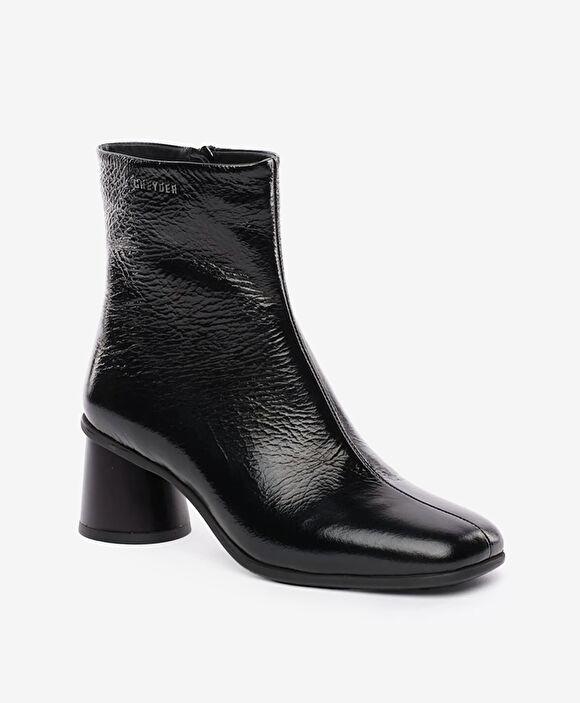 Kadın Siyah Hakiki Deri Bot