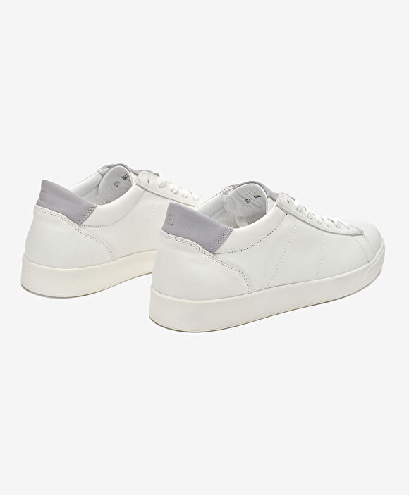 Erkek Beyaz Hakiki Deri Sneaker Ayakkabı