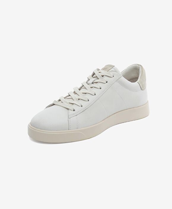 Erkek Kirli Beyaz Hakiki Deri Sneaker Ayakkabı