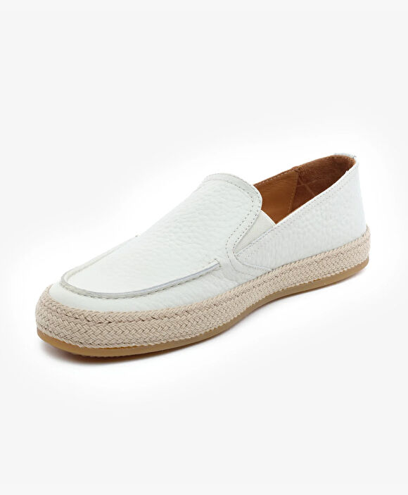 Erkek Kum Hakiki Deri Loafer Ayakkabı