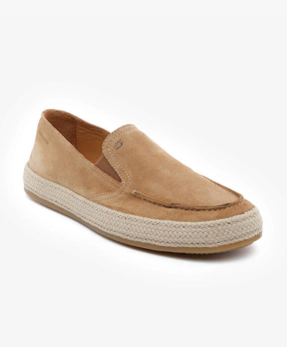 Erkek Tarçın Hakiki Deri Loafer Ayakkabı
